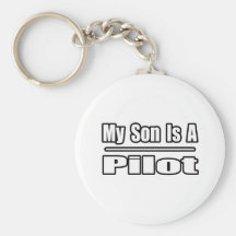My Son Is A Pilot Key Chains