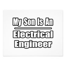 My Son Is An Electrical Engineer Personalized Announcements
