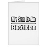 My Son Is An Electrician cards
