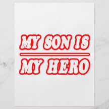 My Son Is My Hero Flyer