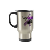 My Son is My Hero - Purple Ribbon Mug