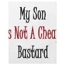 My Son Is not A Cheap Bastard Personalized Flyer