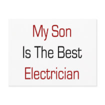 My Son Is The Best Electrician Post Cards