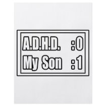 My Son's Beating A.D.H.D. (Scoreboard)