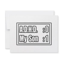 My Son's Beating A.D.H.D. (Scoreboard)