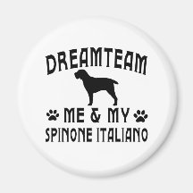 My Spinone Italiano Dog Fridge Magnets