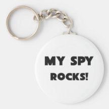 MY Spy ROCKS! Keychain