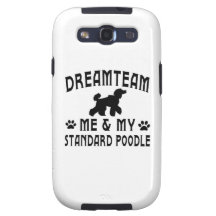 My Standard Poodle Dog Galaxy S3 Case