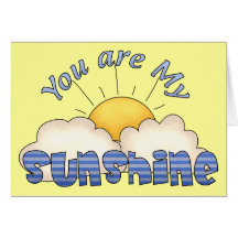 My Sunshine Birthday Card