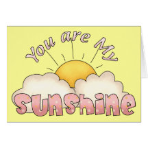 My Sunshine Birthday Card