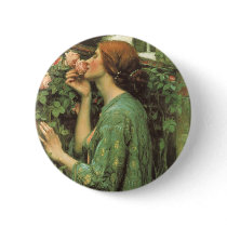 My Sweet Rose (Soul of the Rose) by Waterhouse Button