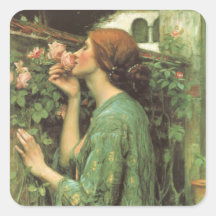 My Sweet Rose (Soul of the Rose) by Waterhouse Sticker