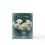 My Sympathy: Dogwood Blossoms (no border) cards