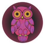 My$t Owl Dusk Stickers