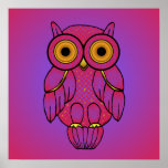 My$t Owl Glow Prints