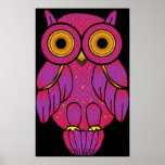 My$t Owl Midnight Prints