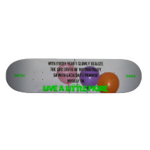 My TH1RT3ENth Birthday Skateboard Deck