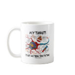 My Thoughts Escape Me From Time To Time Coffee Mug