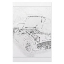My TR3 Customized Stationery
