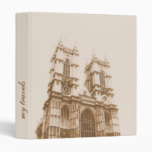 'My travels' binder