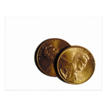 "my two cents" postcard