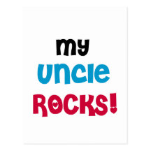 My Uncle Rocks T-shirts and Gifts Post Cards