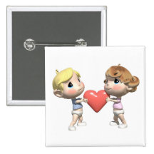 My Valentine Pin