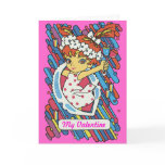 My Valintine with your message Greeting Card