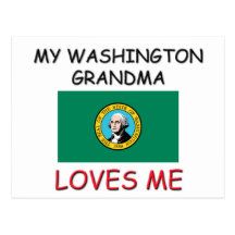 My Washington Grandma Loves Me Post Cards