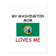 My Washington Mom Loves Me Post Cards