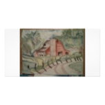 MY WATER COLOUR FARM PHOTO CARD TEMPLATE