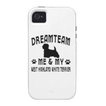 My West Highland White Terrier Dog iPhone 4/4S Cases