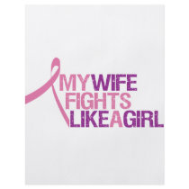 my wife fights like a girl full color flyer