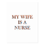 My Wife is a Nurse Post Card