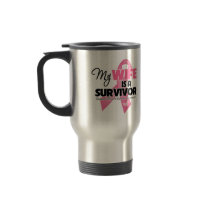 My Wife is a Survivor - Breast Cancer Coffee Mug