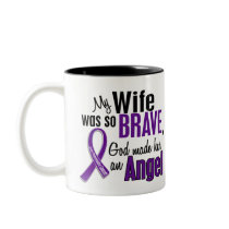 My Wife Is An Angel Pancreatic Cancer Mug