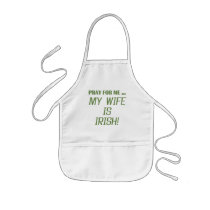 My Wife Is Irish T-shirts and Gifts Aprons