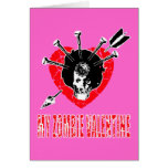 MY ZOMBIE VALENTINE GREETING CARD