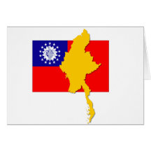 Myanmar - Burma Karten