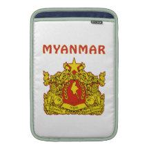 Myanmar Coat Of Arms MacBook Air Sleeve