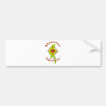 Myanmar Survivor 6.8 Earthquake 11-11-2012 Bumper Sticker