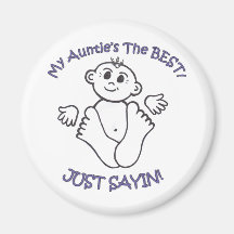 myauntie fridge magnet