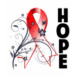 Myelodysplastic Syndromes Floral Hope Ribbon t-shirts