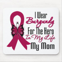 Myeloma Ribbon Hero My Mom Mouse Pad