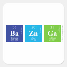MyFunStudio.com-BaZnGa.pdf Square Stickers