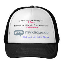 mykliqueLogo, Ey Alta, machsu Foddo ??, 1 Euro,... Netz Caps