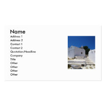 Mykonos, Greece, Greek islands, Business Cards