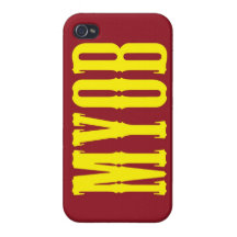 "MYOB" CASES FOR iPhone 4