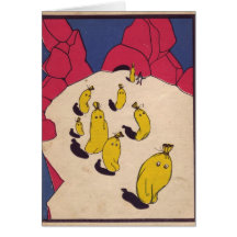 Mysterio bag men greeting card