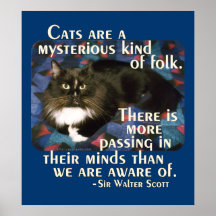 Mysterious Folk Poster